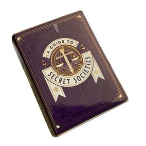Illumicrate Ceramic Book Pot Purple Secret Societies New